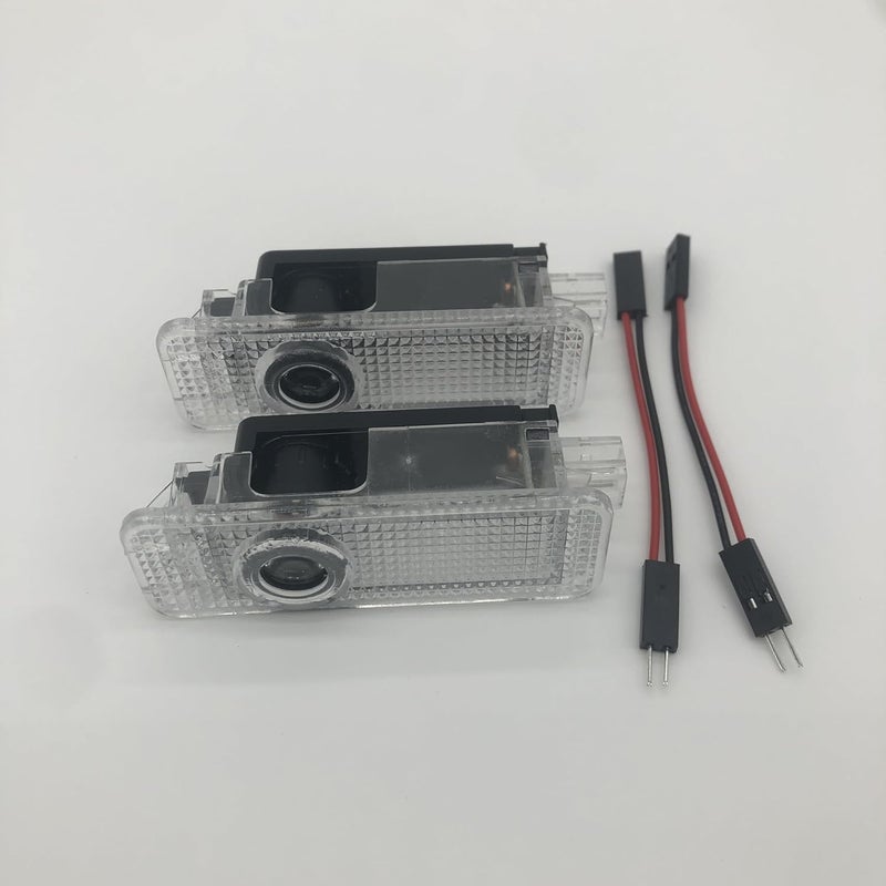 LOUEI 2pcs Door LED light welcome lamp colorful logo projector laser ghost shadow courtesy Light compatible with X1 X2 X3 X4 X5 X6 1 2 3 4 5 6 7 series M2/M3/M4/M5 i3 GT Z auto (M Tags) - Image 2